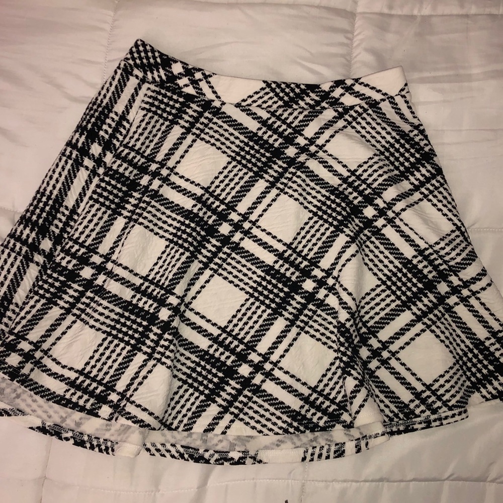 Black and White Skirt